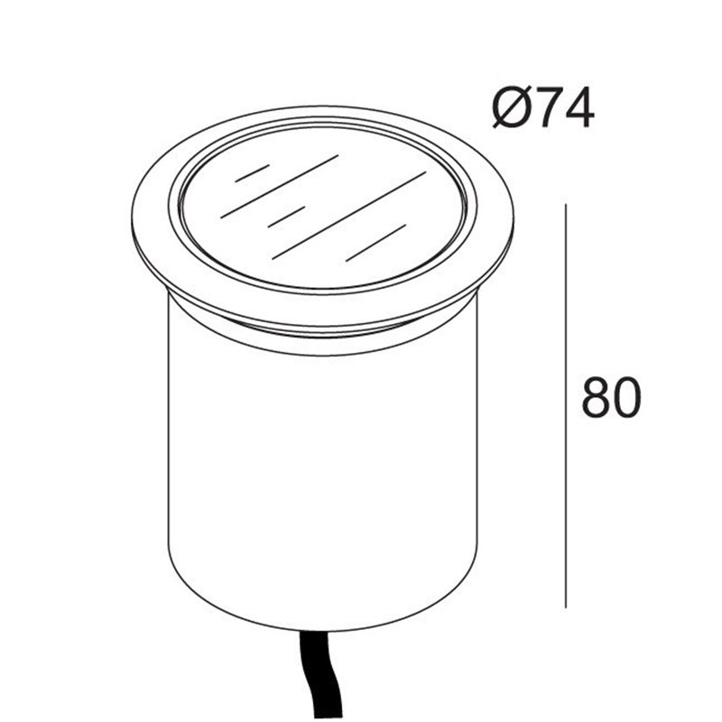 Delta Light LOGIC 60 R A Recessed lamp
