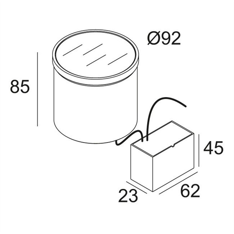 Delta Light LOGIC R 24V Recessed lamp
