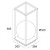 Delta Light OONO F60 Bodenlampe