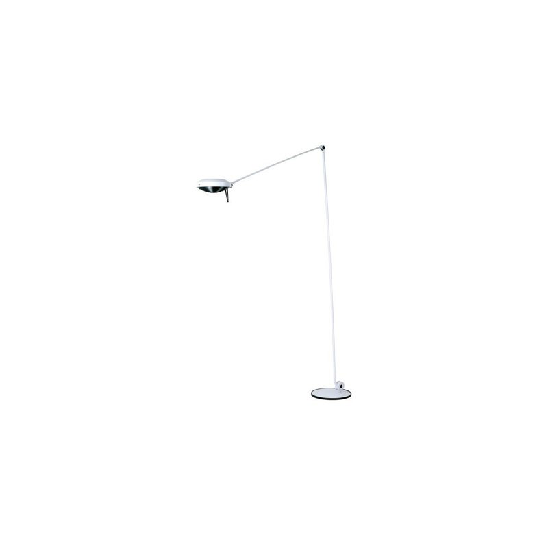 Lumina Elle Classic floor lamp with adjustable arm and integrated cord dimmer