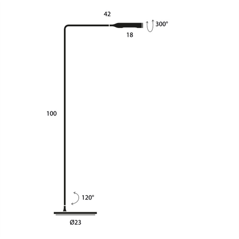 Lumina Flo Lounge Floor lamp