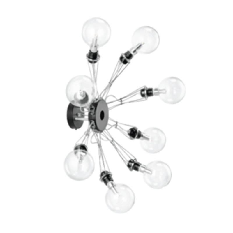 Lumina Matrix Otto/P wall lamp / ceiling lamp with 8 lights, dimmable and compatible with E27 bulbs.
