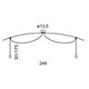 Lumina Moove Doppia Body Suspension lamp