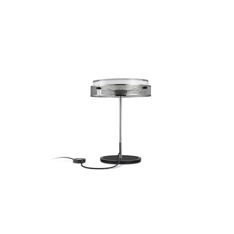 Lumina Anima Tischlampe mit integriertem Dimmschalter und Wahl zwischen 2700K oder 3000K Lichtfarbe.