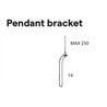 Lumina Perdue Pendant Bracket 
