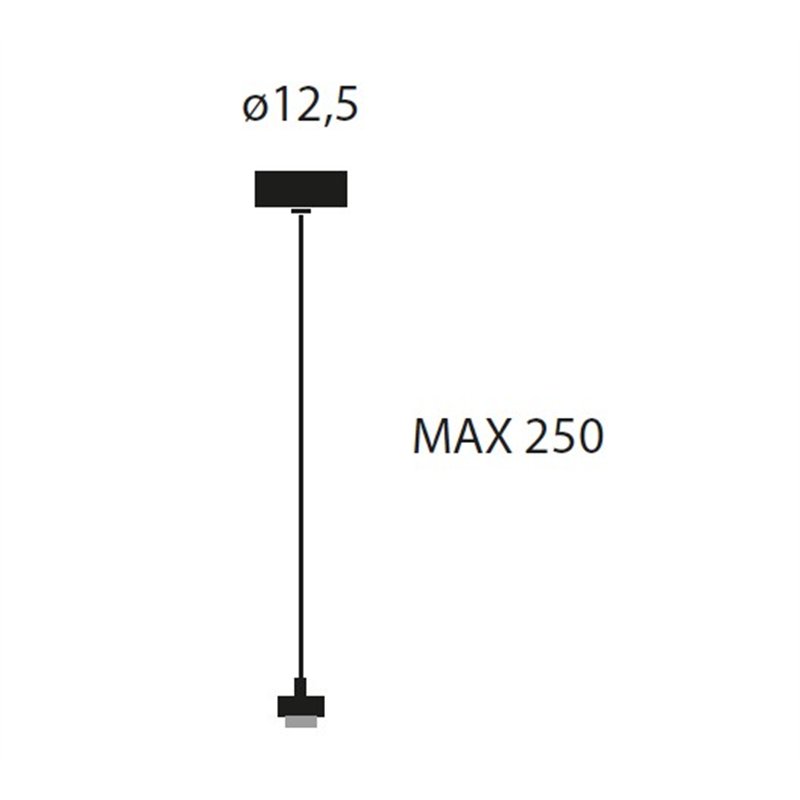 Lumina Moove Mono Body Suspension lamp