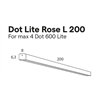 Lumina Dot Lite Linear Rose 200 cm Multi (Max. x8)
