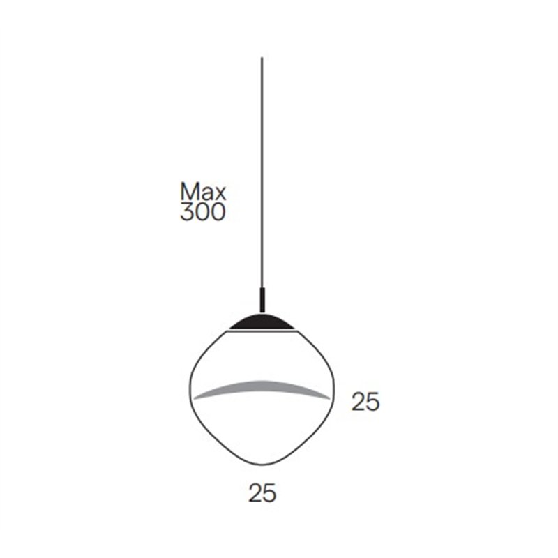 Lumina Aether S Modular Suspension lamp