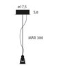 Lumina Galileo Upgrade (without glass shade) Suspension lamp