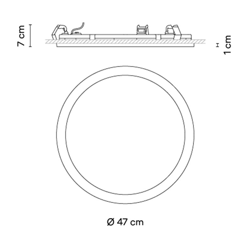 Vibia Circle Ø 47 cm - 3363 ceiling lamp
