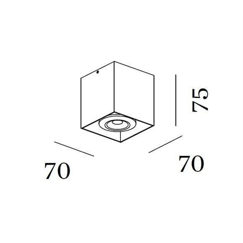 Wever & Ducré Box Mini 1.0 PAR16 Ceiling lamp
