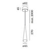 Wever & Ducré Cone 1.0 Suspension lamp
