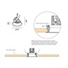 Wever & Ducré Deep Adjust Petit 1.0 LED blade springs Recessed spot