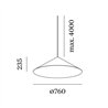 Wever & Ducré Dinor 3.0 Suspension lamp