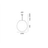 Wever & Ducré Dro Suspended 4.0 Suspension lamp