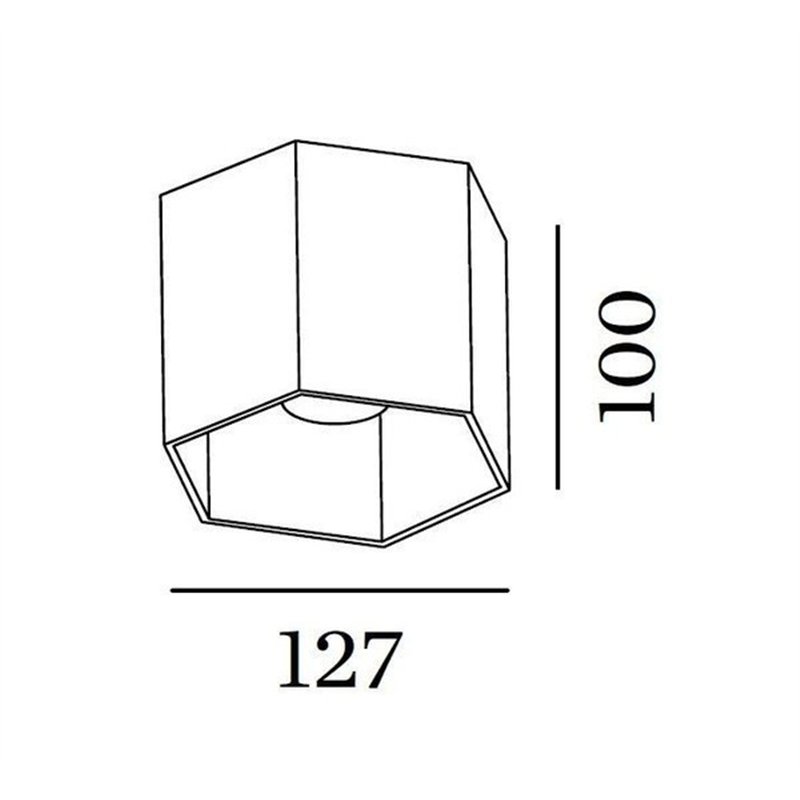 Wever & Ducré Hexo 1.0 PAR16 Ceiling lamp