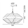 Wever & Ducré J.J.W. 042 Suspension lamp
