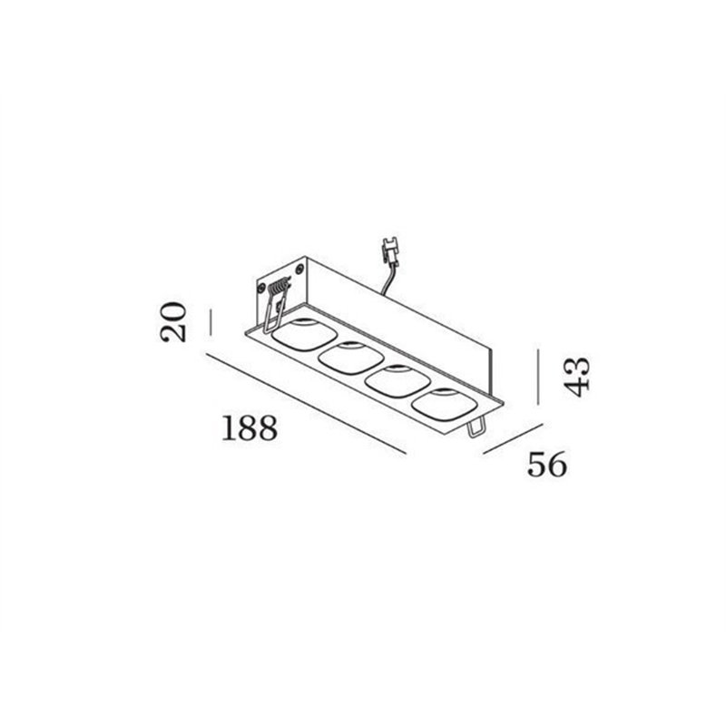 Wever & Ducré Pirro 4.0 Recessed spot