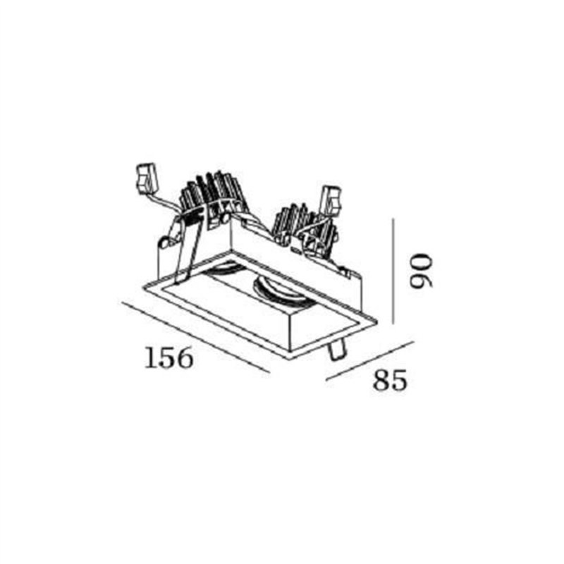 Wever & Ducré Plano 2.0 PAR16 Recessed spot