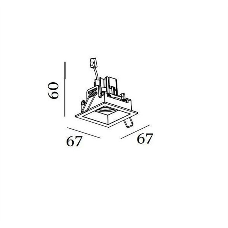 Wever & Ducré Plano Petit 1.0 LED Recessed spot