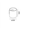 Wever & Ducré Ray Wall Outdoor 3.0 Wall lamp