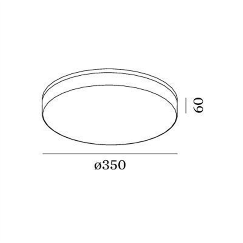 Wever & Ducré Rob IP44 3.5 Ceiling lamp