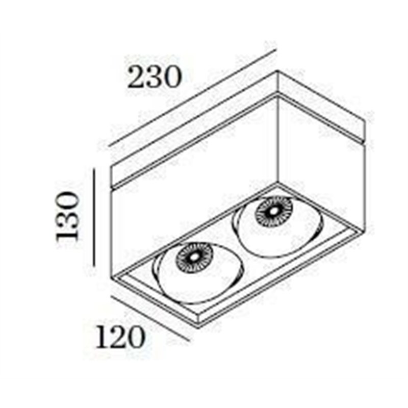 Wever & Ducré Sirro 2.0 PAR16 Ceiling lamp