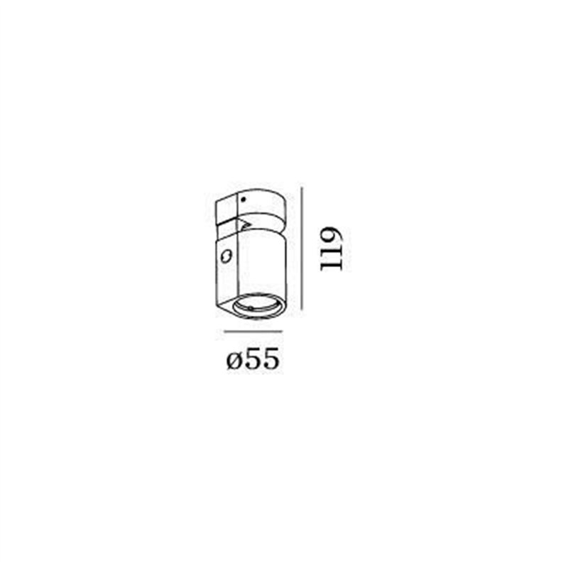 Wever & Ducré Sqube On Base 1.0 PAR16 Ceiling lamp