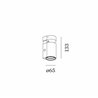 Wever & Ducré Sqube On Base 1.1 LED Ceiling lamp