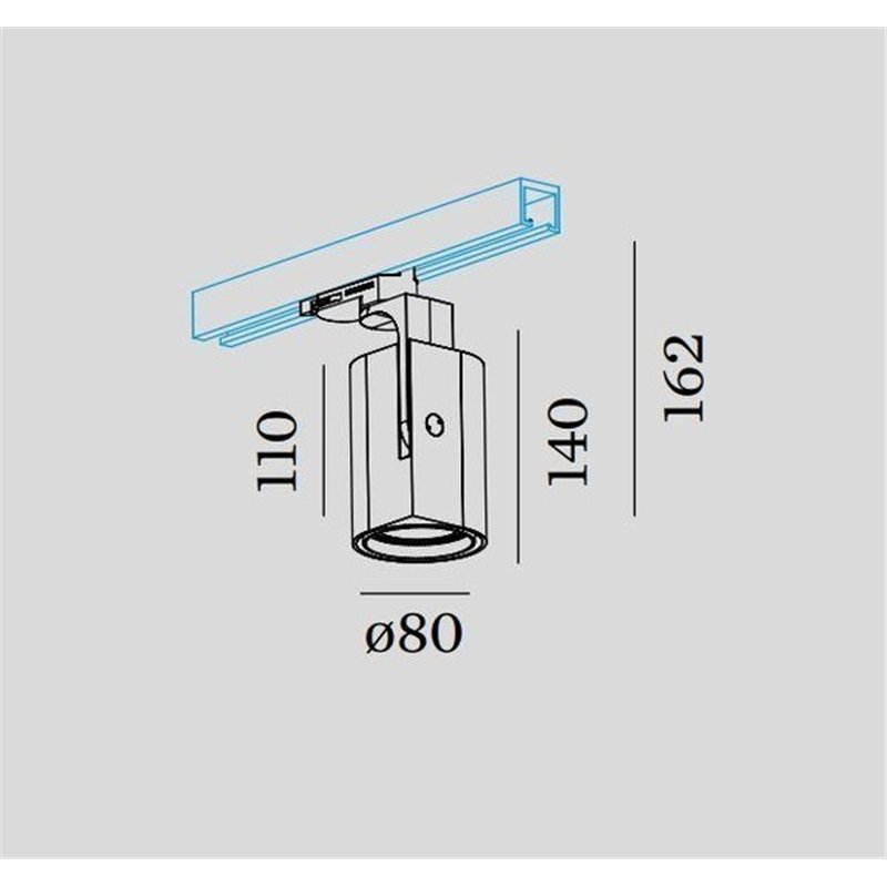 Wever & Ducré Sqube On Track 3.0 LED Track lighting fixture