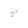 Wever & Ducré Tube 1.0 LED Ceiling lamp