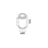 Wever & Ducré Tube Wall 2.0 PAR16 Wandlampe