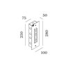 Wever & Ducré Stripe 2.2 Recessed Housing Incl. Plasterkit