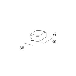 Wever & Ducré Driver 700mA 6W 3-8.4V Non Dim