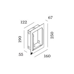 Wever & Ducré Oris 2.0 Recessed Housing Incl. Plasterkit