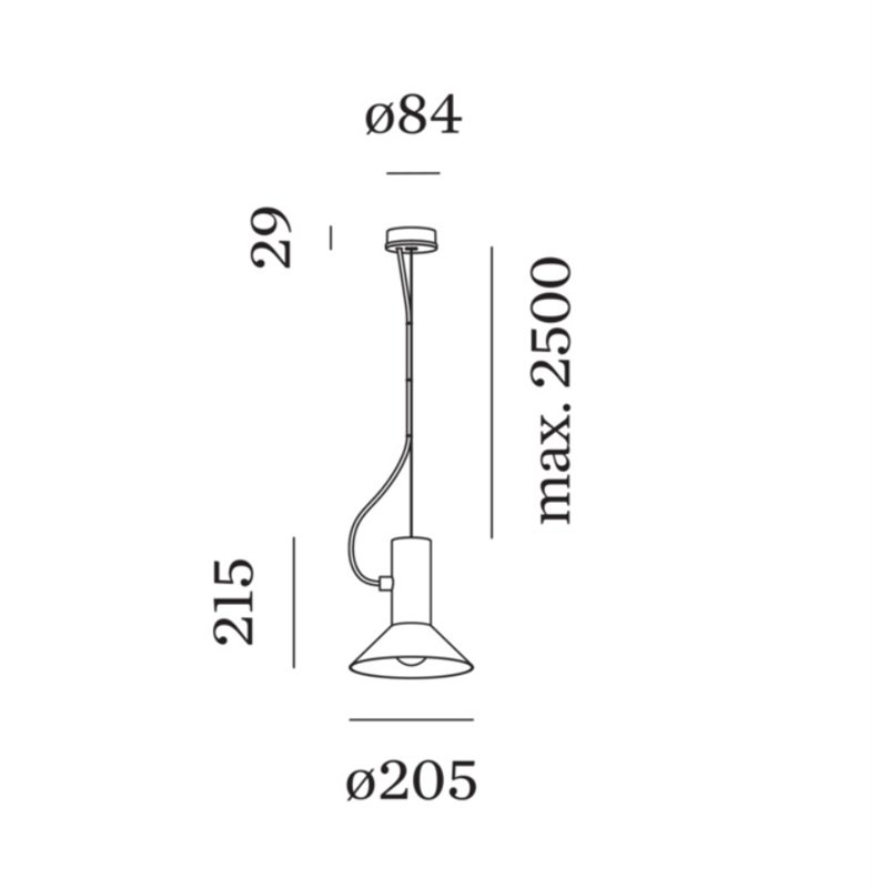 Wever & Ducré Roomor Cable 1.1 PAR16 Suspension lamp
