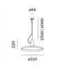 Wever & Ducré Roomor Cable 1.4 PAR16 Suspension lamp