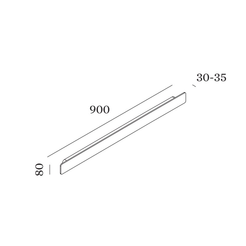 Wever & Ducré Miles 9.0 Wandlampe