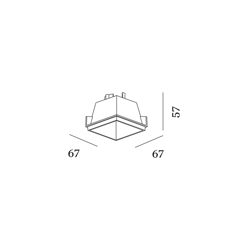Wever & Ducré Inner Reflector Box Mini | Max. 10W