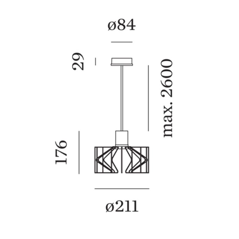 Wever & Ducré Wiro 2.0 Suspension lamp