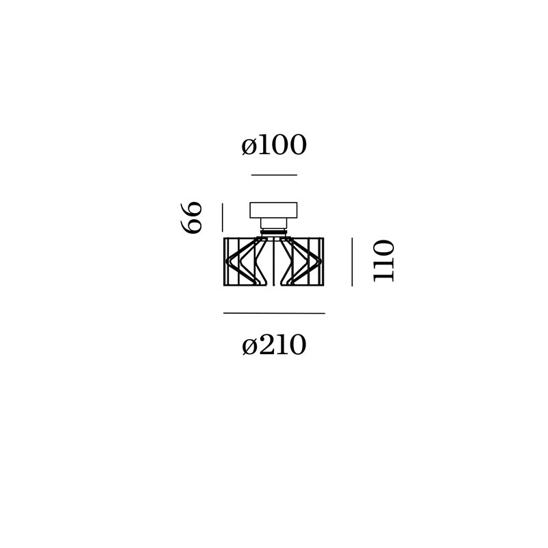 Wever & Ducré Wiro Ceiling 1.8 Deckenlampe