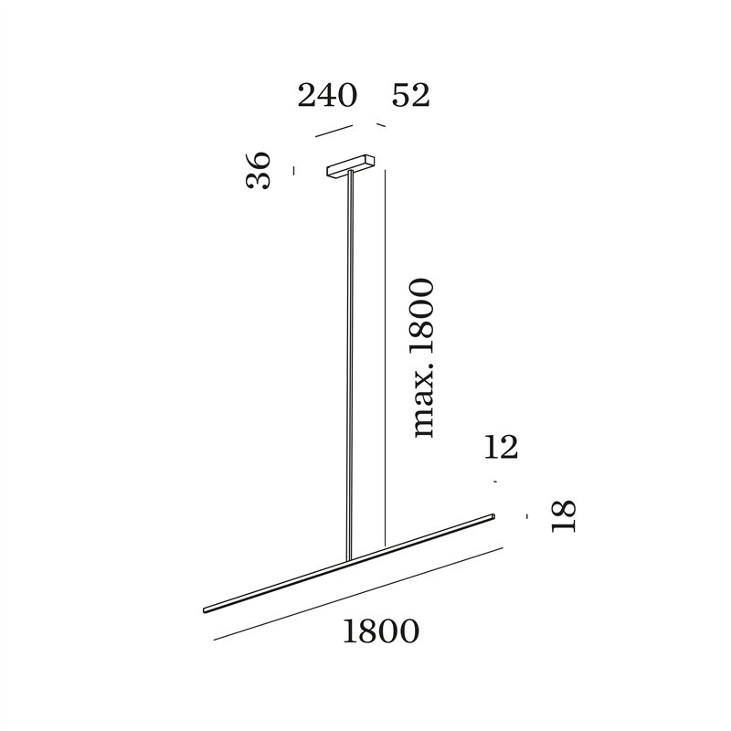Wever & Ducré Fil 2.0 Ceiling lamp