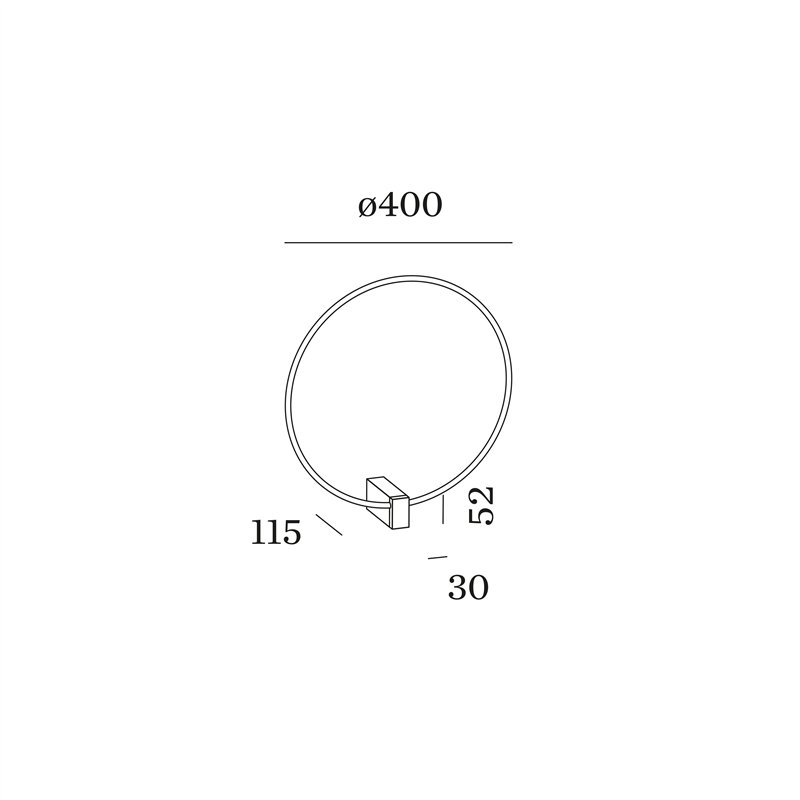 Wever & Ducré Finlin Round Wall 1.0 Wall lamp