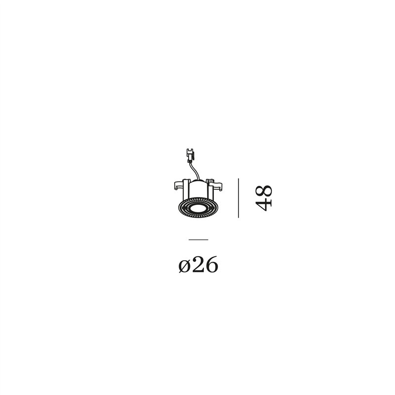 Wever & Ducré Match Point Trimless 1.0 Recessed spot