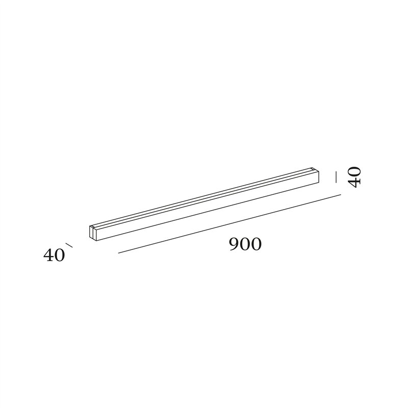 Wever & Ducré Mirbi Long 3.0 Wandlampe