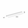 Wever & Ducré Mirbi Long 3.0 Wall lamp