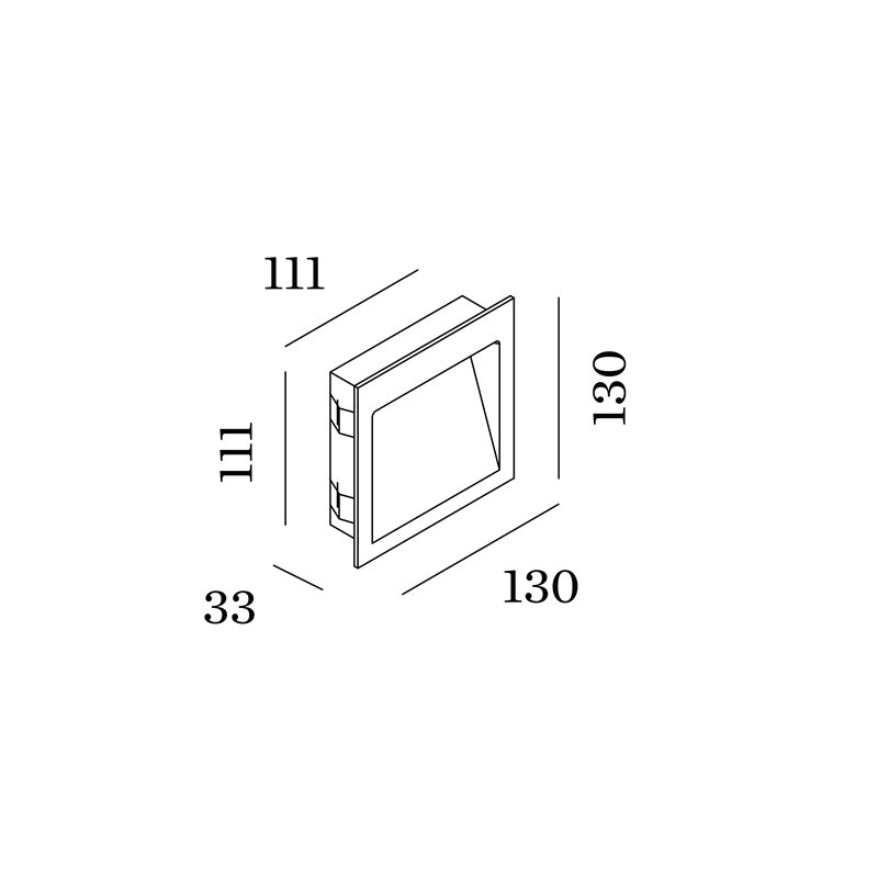 Wever & Ducré Oris 1.3 Wandlampe