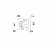 Wever & Ducré Reto Outdoor 0.8 Wall lamp