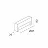 Wever & Ducré Reto Wall Surface Outdoor 2.0 Wall lamp