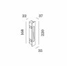 Wever & Ducré Stripe 2.2 Wall lamp